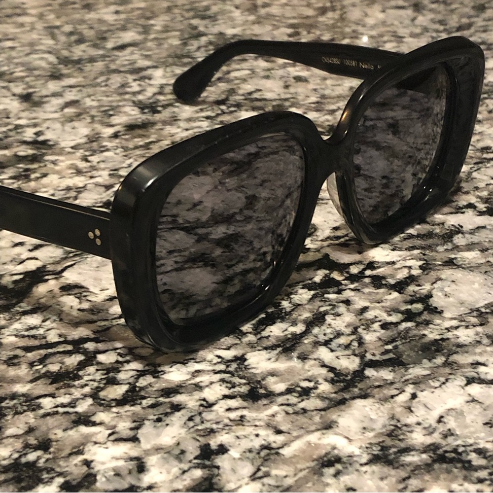 Oliver People’s Black Nella Polarized Sunglasses